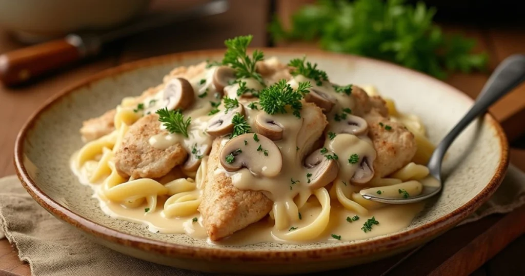 cream of mushroom chicken crockpot