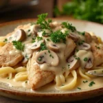 cream of mushroom chicken crockpot